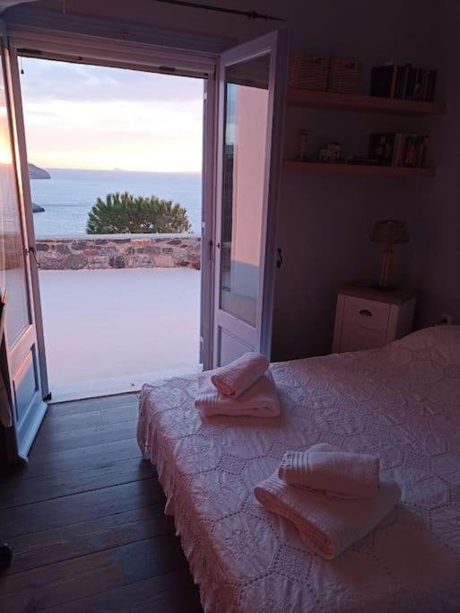 C & C _ Cycladic House With Endless Sea View Villa Ermoupoli Exterior photo